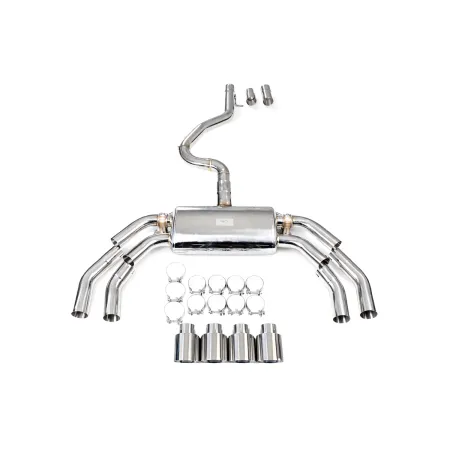 Aktywny układ wydechowy z klapami Cat-Back FMIC.Pro Audi S3 8Y 2.0 TFSI 2020-
