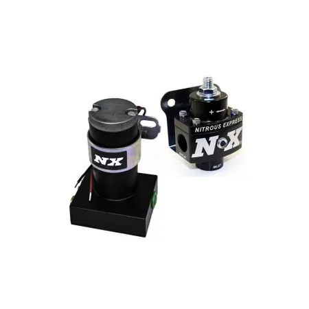 NX Black Pump with NX Billet non Bypass Regulator Nitrous Express NX 15953