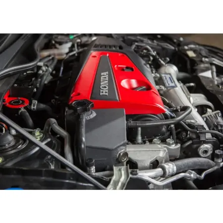 Aluminiowy zbiornik wyrównawczy Mishimoto Honda Civic Type R 2017+ Czarny