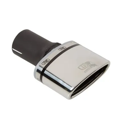 Uniwersalna końcówka tłumika owalna długość 90mm średnica montażowa 55mm