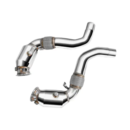 Downpipe FMIC.Pro BMW F15 F16 X5 50ix X6 50ix 4.0 4.4L N63B 2015- z katalizatorem