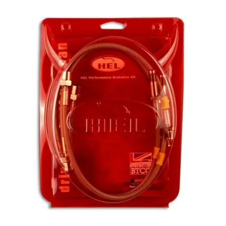 Alfa Romeo Sprint 1.5 Quadrifoglio Verde 105cv 1983-1989 niebieski przezroczysty przewód sprzęgła Hel teflonowy w stalowym oplocie