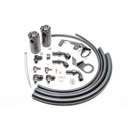 Dual Catch Can Kit for Toyota MK5 Supra Fluid Lock Radium Engineering
