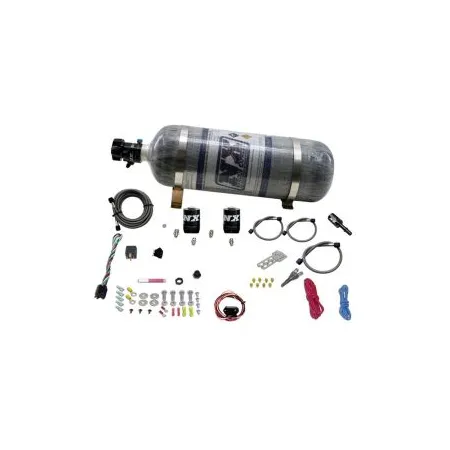 Single Nozzle System with 12Lb Composite Bottle for Ford Coyote 5.0 (35-150Hp) Nitrous Express NX 20932-12