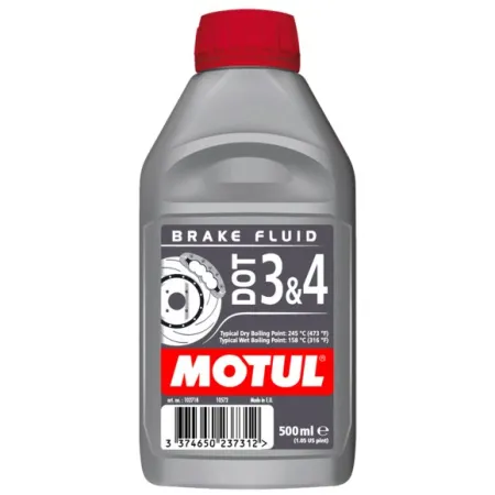 Płyn hamulcowy MOTUL DOT 3 & 4 0,5L