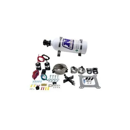 4150 Covert Crossbar Plate System Pro-Power 100-500Hp with 5Lb Bottle Nitrous Express NX 63541-05