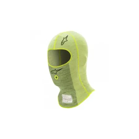 Alpinestars Balaclava ZX Evo v2 Yellow FIA Approved 8856-2018