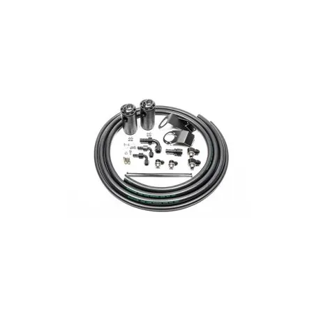 Dual Catch Can Kit for Nissan S13 Fluid Lock Radium Engineering