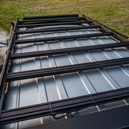 Aluminiowy Bagażnik Dachowy typ Long z Oświetleniem Wstecznym IOD Performance do Nissan Patrol Y61 LWB