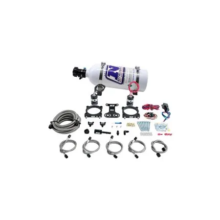 Dual Throttle Body Plate System with 5Lb Bottle for Ford Mustang 5.0L 2024+ Nitrous Express NX 20964-05