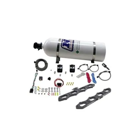 Zestaw Nitro Nitrous Express NX 20956-15 z bezpośrednim portem dla silnika Coyote i butlą 15Lb (6.8 kg)