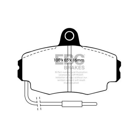 DP426/4 Klocki hamulcowe ULTIMAX2 EBC Brakes Citroen ZX ZX Estate