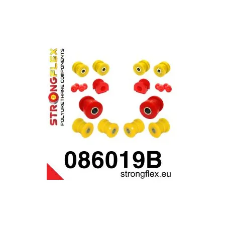 086019B: Zestaw poliuretanowy zawieszenia przedniego Rover 400