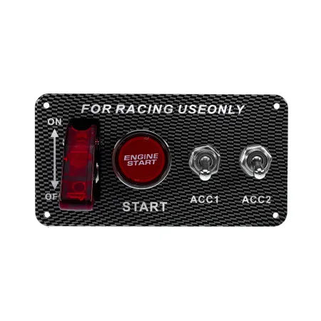 Elektryczny panel uruchamiania silnika z 2 przełącznikami