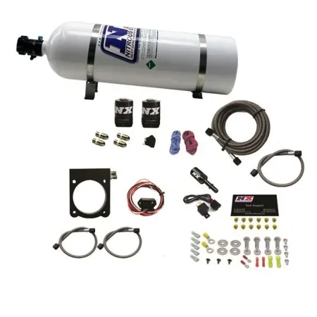 Plate System with 15Lb Bottle (50-200Hp) for Dodge V6 3.6L Nitrous Express NX 20971-15