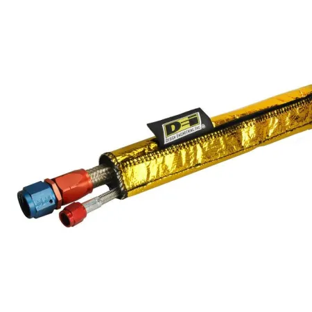 Osłona termoizolacyjna złota DEI na kable węże i przewody - 0.5-1.25