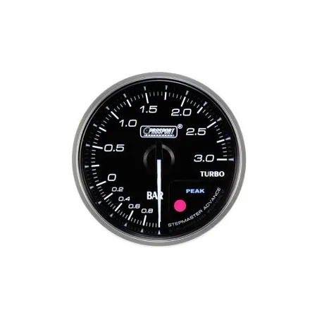 Wskaźnik Prosport Premium Boost 60mm bursztynowy