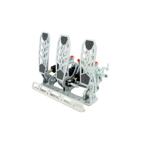 Pedalbox Drifting & Rally Mocowany do Podłogi z Podparciem Stopy RacingPedalBoxes – Szary