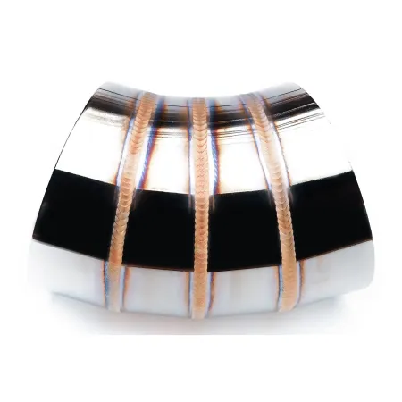 Spawane kolanko nierdzewne 45' 102mm welding porn