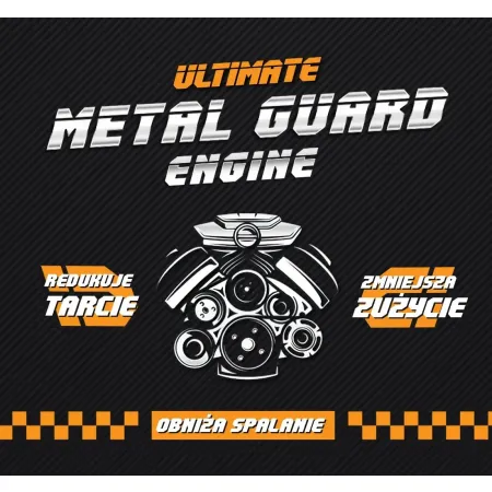 Dodatek Do Oleju Metal Guard Engine Zmniejsza Tarcie i Chroni Silnik 5L