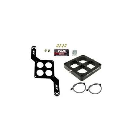 Single Entry Pro Power Crossbar Plate Convesion 4500 Flange 100-500Hp Nitrous Express NX NX619