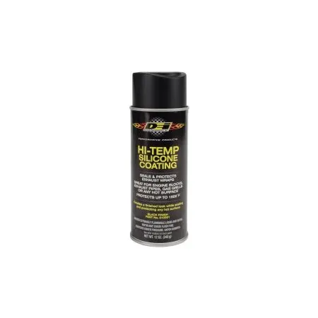 Farba żaroodporna Hi-Temp Silicone Coating Spray - czarny DEI 010301