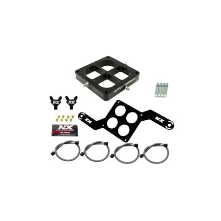 Dual Stage Billet Crossbar Plate Convesion 4500 Flange 50-300Hp Nitrous Express NX NX608