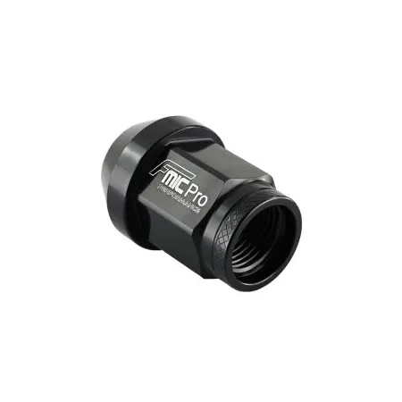 Kuta nakrętka aluminiowa do kół FMIC.Pro M12x1.25 Czarna 1 szt.  stożkowa przelotowa 7075-T6