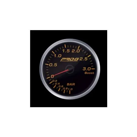 Wskaźnik Pro G Race Series 2 RS, doładowania Boost 3 Bar RED 52mm