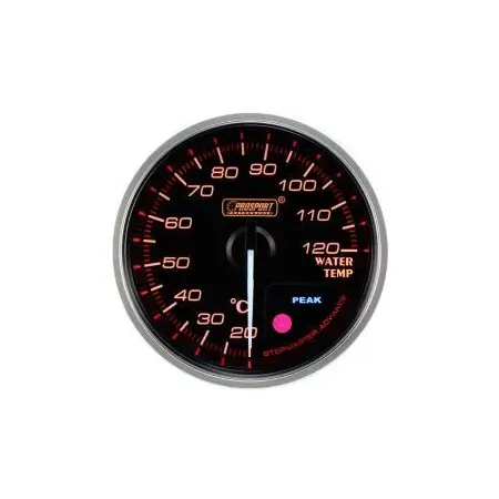 Wskaźnik Prosport Premium temperatura wody 60mm bursztynowy