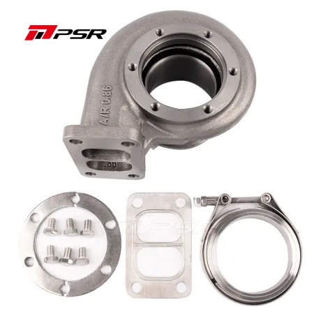 Pulsar PSR Turbine Housing Drop in Precision PTE Ball Bearing T3 Divided 0.86 A/R for 6266 / 6466 / 6766