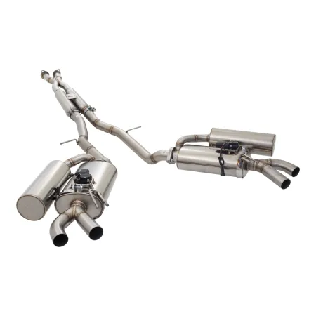 Układ wydechowy XForce z systemem Varex KIA STINGER 2017- GT 3.3L V6 TWIN TURBO RWD stal nierdzewna