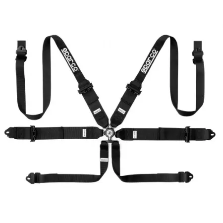 Sparco 04818RH1 Harness 6pts Black FIA Approved 8853-2016 up to 2029