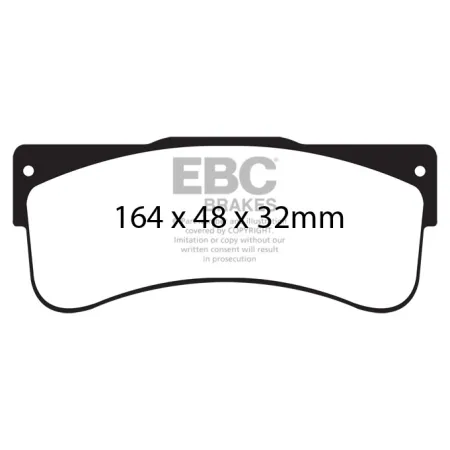 DP4058R Klocki hamulcowe YELLOWSTUFF EBC Brakes