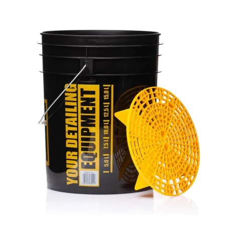 WORK STUFF Detailing Bucket Black - RINSE + Separator