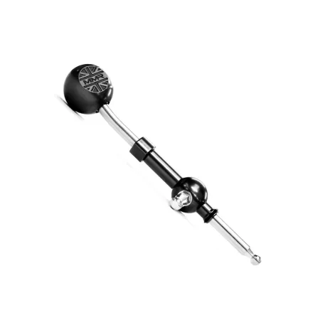 MMR Short Gear Shifter Titanium Boot Red for Mini F54 F55 F56 2014+