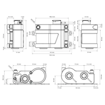 Nuke Performance Zbiornik Wyrównawczy Płynu Chłodzącego 0.8L