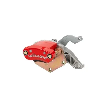 Zacisk hamulcowy 1 tłoczkowy Wilwood 120-17143 MC4 Mechanical prawy czerwony