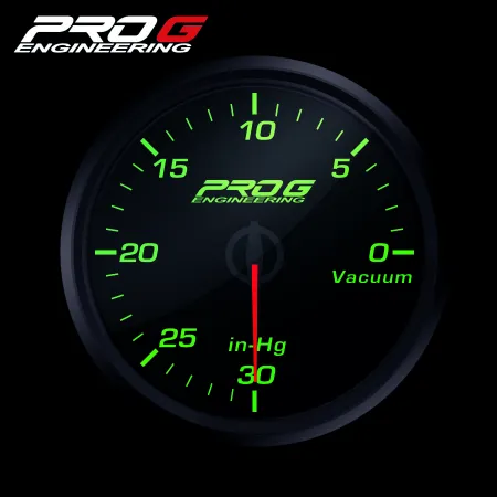 Wskaźnik Pro G Race Series RC, Podciśnienia GREEN 52mm
