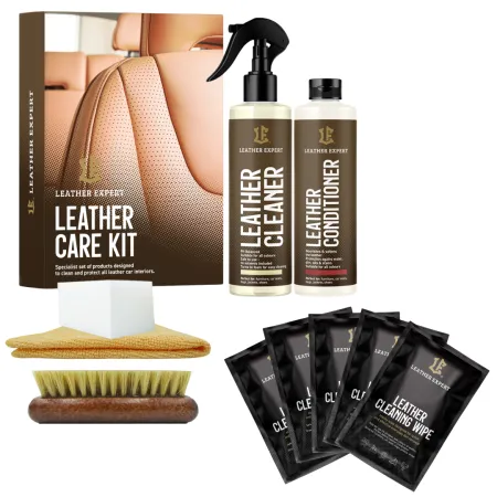 Leather Expert Car Leather Care Kit 2x250ml – zestaw do czyszczenia i pielęgnacji skóry