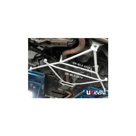 Rozpórka środkowa (Mid Lower Brace) (3414) Ultra Racing BMW E84 (X1) 2.0 4WD 09-15