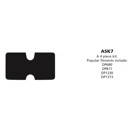 ASK7 Anti-squeal shim kits EBC Brakes