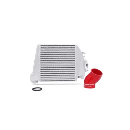 Intercooler Mishimoto Subaru WRX 2008-2014 srebrny + czerwony silikon