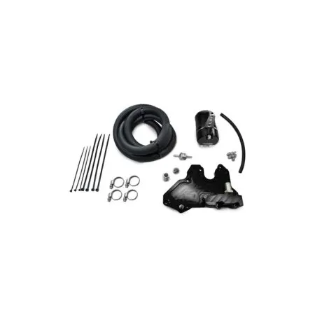 Oil Catch Can Kit Small Black 17 mm RTMG Performance for 1.8 / 2.0 TSI EA888.3