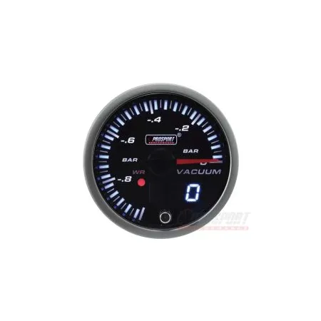 Prosport JDM Series 52mm - Wskaźnik podciśnienia z wodoodpornym czujnikiem