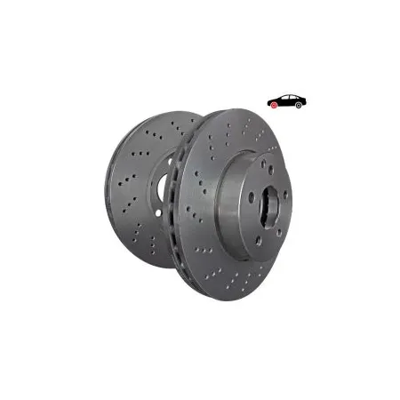 D7268D Premium Tarcze hamulcowe EBC Brakes Cadillac Chevrolet Corvette C6 Z51 Corvette C6 XLRV