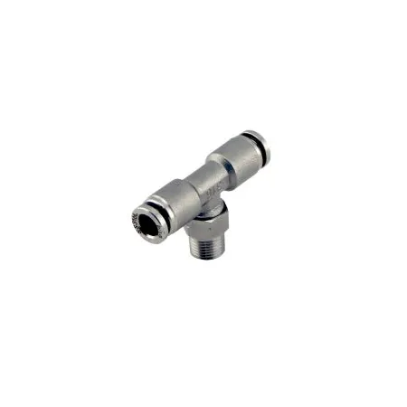 Nypel adapter Turbosmart t-piece 1/8 NPT Pushloc 1/4 stal nierdzewna