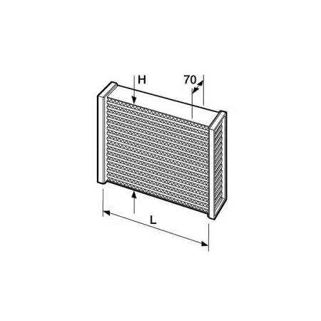 Rdzeń Intercoolera Setrab Proline 250x223x70mm