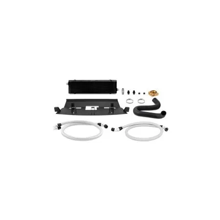 Mishimoto 18+ Ford Mustang GT RHD Oil Cooler Kit Black Thermostatic