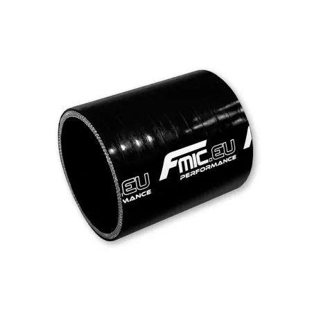 Łącznik silikonowy prosty 25mm Czarny 7,6cm